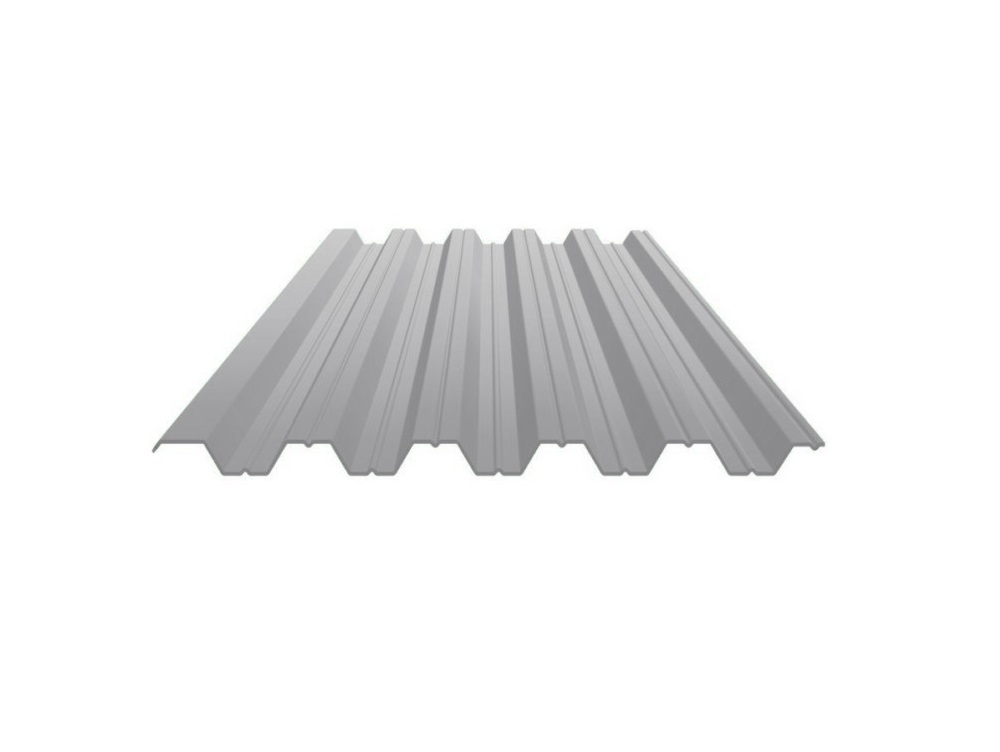 Профнастил оцинкованный НС35 0,5*1000(1060) RAL 7004 сигнальный серый (0,50м)
