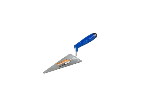 Кельма Шабашка Треугольник, нержавеющая сталь, пластиковая ручка, 180 мм