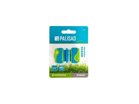 Муфта ремонтная для шланга &quot;luxe&quot; 1/2&quot; пласт. (1/40) &quot; palisad&quot;