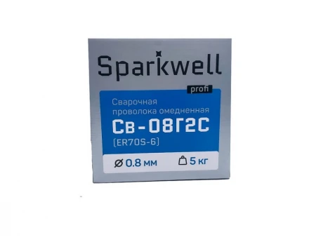 Проволока сварочная CWW-50 ф 0,8 (5кг) SPARKWELL (ER70S-6)