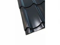 Металлочерепица СуперМонтеррей II сорт RAL 7024 мокрый асфальт