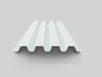 Профнастил оцинкованный Н75 0,5*750(800) RAL 9003 сигнальный белый 