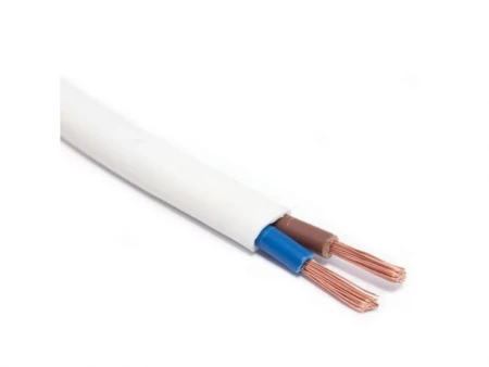 Провод ШВВП 2х0,75 бел.