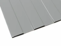 Профнастил оцинкованный С8 0,5*1150(1200) RAL9006 бело-алюминиевый 