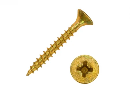 Саморез желтый по дереву 4,2*89