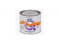 Грунт-эмаль по ржавчине красно- коричневая 1,8кг «FORMULA Q8»