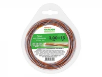 Леска ф 3.0 мм х 15 м витой квадрат сеч. ALULON TWIST STARTUL GARDEN (ST6069-30)