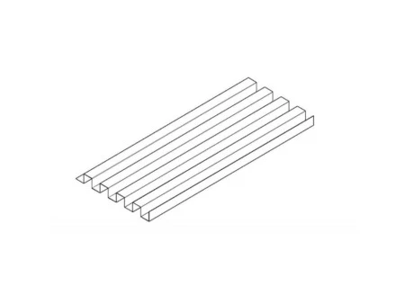 Потолочно-стеновая панель 0,45 RAL 3005 красное вино 450 мм СТО