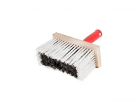 Макловица 30х120мм натуральная щетина пластиковая ручка Кедр 