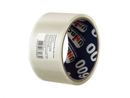 Скотч упаковочный прозрачный 48мм 24м 45мкм Unibob