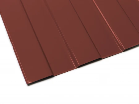Профнастил оц. С8 II сорт 1150(1200) RAL3009 оксид-красный СТО-17052861-002-2025