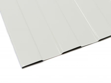 Профнастил оц. С8 II сорт 1150(1200) RAL9002 серо-белый СТО-17052861-002-2025