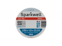 Круг отрезной 230*1,8*22 A S BF (1уп/25шт) SPARKWELL 