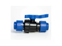 Кран компрес. для ПЭ труб 20 (Lammin) 160/8 