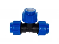 Тройник компрес. для ПЭ труб  25 (Lammin) 120/15 