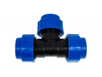 Тройник компрес. для ПЭ труб  32 (Lammin) 72/6 