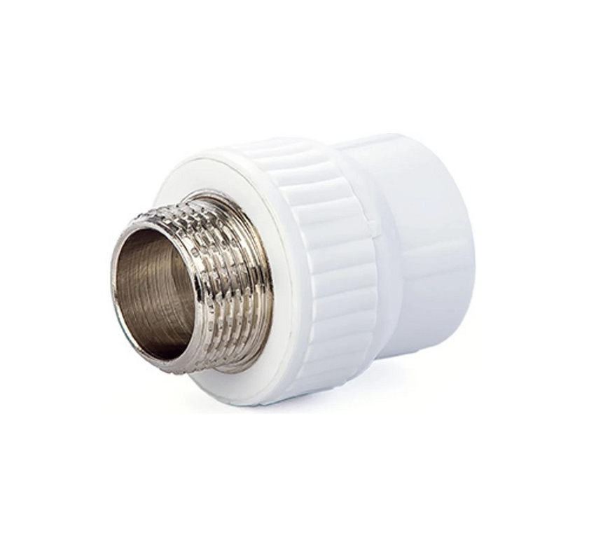 Муфта PPR комбин. НР 20 х 3/4" (Lammin) 100/25