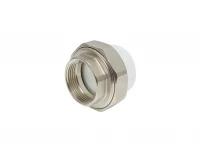 Муфта PPR разъем. дюйм.  ВР 40 х 1_1/4" (Lammin) 45/15 