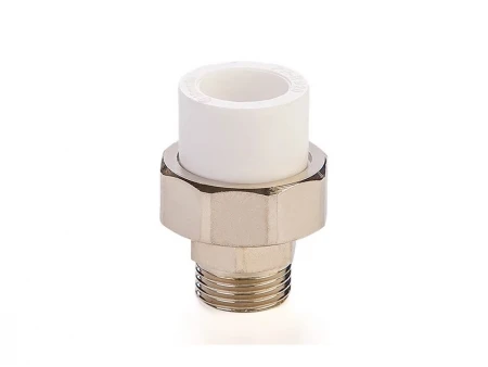 Муфта PPR разъем. дюйм.  НР 50 х 1_1/2" (Lammin) 30/6