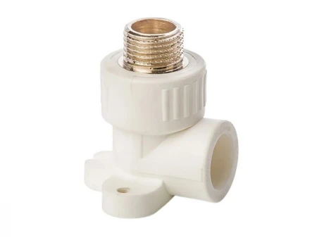 Угольник PPR с креплением НР 20 х 1/2" (Lammin) 80/20