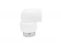 Угольник PPR с нак. гайкой 25 х 3/4" (Lammin) 100/25 