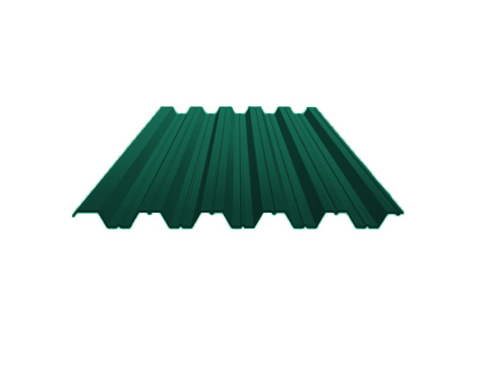 Профнастил оц, НС35 0,65*1000(1060) RAL 6005 зеленый мох СТО-17052861-002-2025 (2,50м)