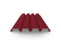 Профнастил оцинкованный Н60 0,7*845(902) RAL3005 красное вино 