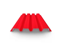 Профнастил оцинкованный Н60 0,7*845(902) RAL3020 транспортно красный 