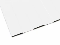 Профнастил оцинкованный MSG С8 0,4*1150(1200) RAL9003 сигнальный белый